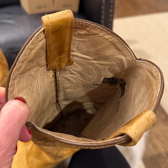 J.Chisholm Women's Cow hide leather Cowboy Boots - Picture 8 of 8